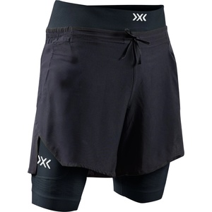 X-Bionic Мъжки шорти за бягане X-Bionic Effektor 2in1 Shorts Running shorts - X Black - размер XXL (012-3501-0115)