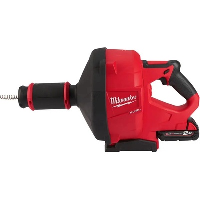 Milwaukee Aku čistič potrubia M18 FDCPF10-201C so špirálou 10 mm (2,0 Ah)