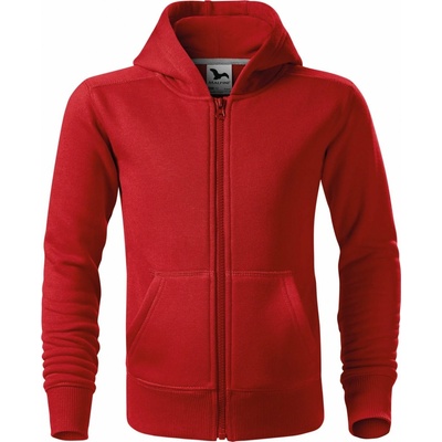 Malfini Trendy Zipper 412 mikina dětská červená