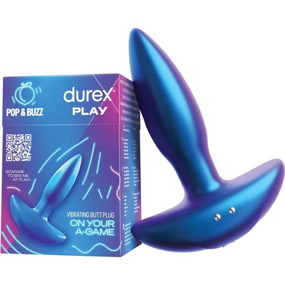 Durex Play Pop and Buzz Vibrační anální kolík – Zbozi.Blesk.cz