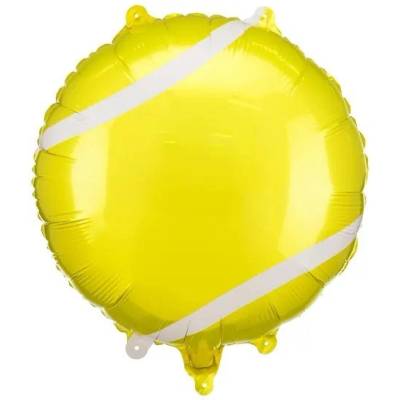 Party Deco Фолиев Балон Тенис Топка - 35 x 35 см (FB295)