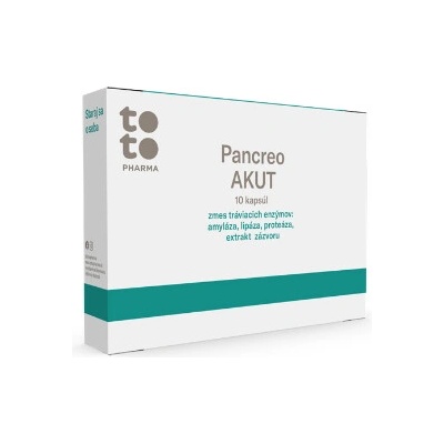 TOTO Pancreo AKUT 10 kapsúl