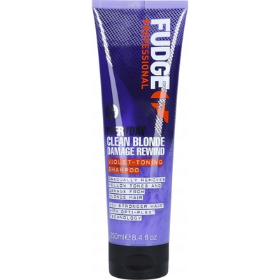 Fudge Everyday Clean Blonde Damage Rewind Shampoo 250 ml