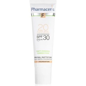 Pharmaceris F-Fluid Foundation matující fluidní make-up SPF30 20 Natural 30 ml
