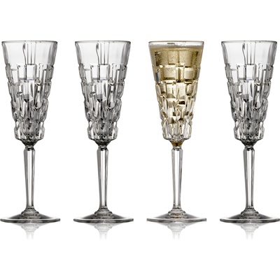 LyngbyGlas Чаши за шампанско Etna 190 мл 4 бр (25405)