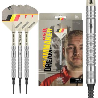 Šípky TARGET soft Dimitri Van Den Bergh Gen2 19g, 90% wolfram
