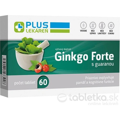 Plus lekareň Ginkgo Forte 60 tabliet