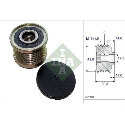 Předstihová spojka Schaeffler INA 535 0146 10