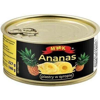 MK Ananas plátky ve sladkém nálevu 227 g