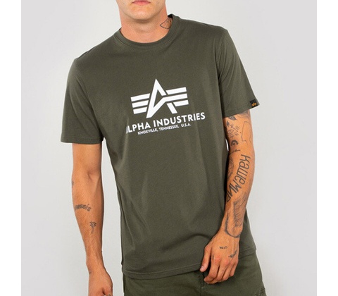 Alpha Industries Basic T-Shirt Dark Olive