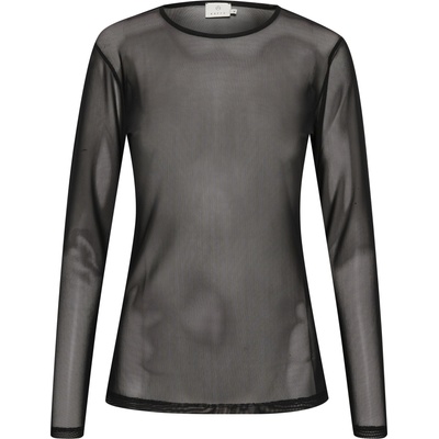 KAFFE Блуза черно, размер XL