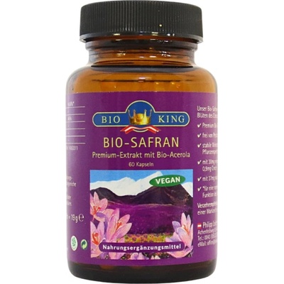 BioKing Био шафран - капсули - 60 капсули