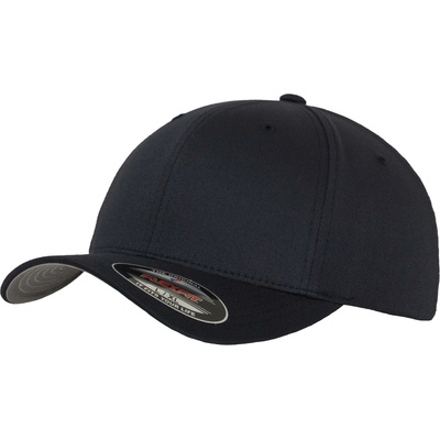 6 panelová vlněná česaná Flexfit 6277 dark navy