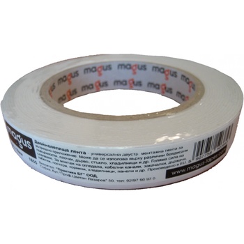 Image 1 of 3M Двойнозалепваща лента цвят БЯЛ 1.5мм х 19мм, дължина 5м Magus - 3M872 (3M872)