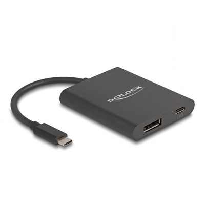Delock USB Type-C adapter DisplayPort (DP Alt mód) 8K-hoz HDR és 60 W tápellátással (64202) (64202) (64202)