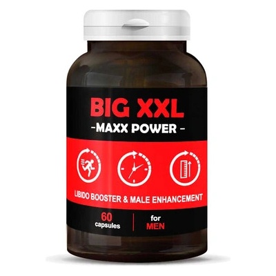 Формула подобряваща мъжкото либидо Big XXL Max Power - 60 капсули