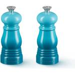 Le Creuset Комплект мелнички за черен пипер и сол 11 см, комплект от 2 бр. , TEAL, пластмаса, Le Creuset (LECR96002500490000)