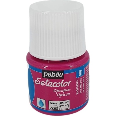 Pebeo Setacolor Opaque č.81 malinová 45 ml