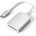 Satechi Aluminum USB-C UHS-II Card Reader - четец за microSD и SD карти памет за мобилни устройства с USB-C (сребрист)