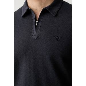 Barbour тениска с яка мъжка от памук Crakehall (MML1560)