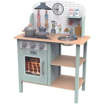 Tooky Toy Tooky Toy: Дървена кухня с аксесоари (TJ250)