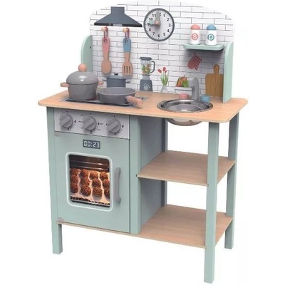 Tooky Toy Tooky Toy: Дървена кухня с аксесоари (TJ250)