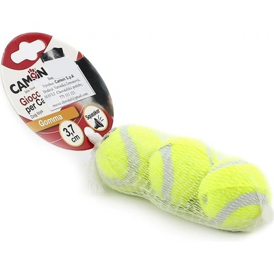 Camon Hračka tenisová lopta žltá so zvukom 3,7 cm