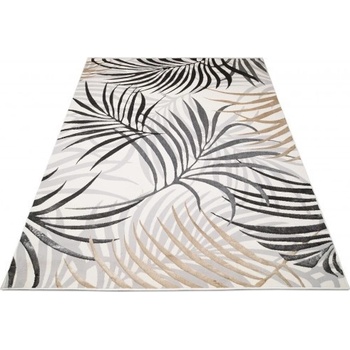 Makro Abra GOLDEN NA44G Listí Moderní krémový šedý