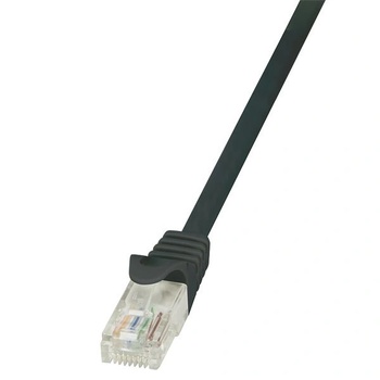 LogiLink Кабел UTP LOGILINK Cat5e, Мед-алуминий, 7.5 м, Черен, AWG26, CP1083U (CP1083U) (CP1083U)