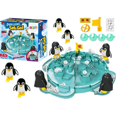707 Game Ledovec tučňáků zábavná hra se sněhovými koulemi