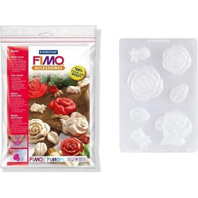 FIMO Modelovací hmota 8742 Silikonová forma Roses