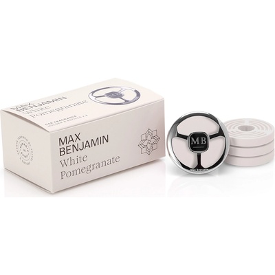 Max Benjamin Ароматизатор за кола Max Benjamin White Pomegranete с вложки 5 части (RB-CFGB03)