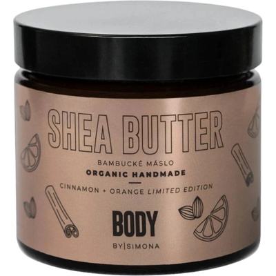 Beauty By Simona Scentless organické ručně vyráběné bambucké máslo 250 ml – Zboží Dáma