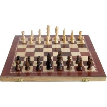 Sedco šachy dřevěné 96 C02 figurky 6,4 cm