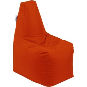 Pufrelax Пуф стол за деца Sunlounger Junior, водоустойчив, Оранжев неон (PUF-G-SJ-TEX-NEOR)