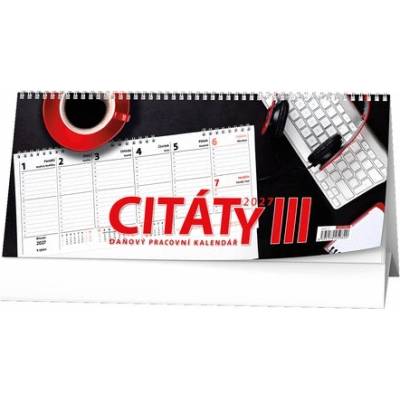 Pracovní Citáty III stolní Baloušek 2027