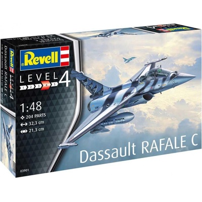 Revell Plastic ModelKit letadlo 03901 Dassault Rafale C 1:48
