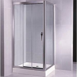 Inter Ceramic Душ кабина ICL 1302 L, Inter Ceramic, 100x80x185см, 8мм (1302 L)