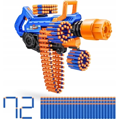 Raketomet minigun X-Shot Insanity Smoking Barrel Zuru
