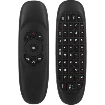 Универсално дистанционно No brand C120, Air mouse, USB 2.4GHz, Микрофон, Черен - 13052 (13052)