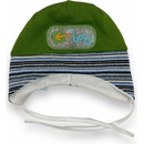 Dětské čepice Nikos chlapecká zimní čepice zelené