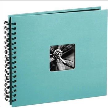 Hama FINE ART 28x24 cm, 50 stran, tyrkysové, spirálové, lepicí 113679