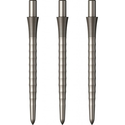 Mission Kovové hroty Sniper - Ripple - Silver - 32 mm