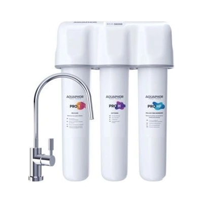 Aquaphor CRYSTAL ECO Hard PRO - 3-степенна филтрация ТВЪРДА вода, код В951