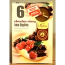 Svíčky Admit Tea Lights Chocolate-Cherry 6 ks