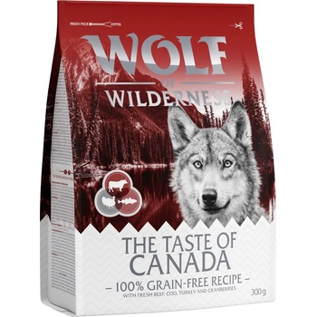 Wolf of Wilderness 300г Wolf of Wilderness Taste Of Canada суха храна за кучета