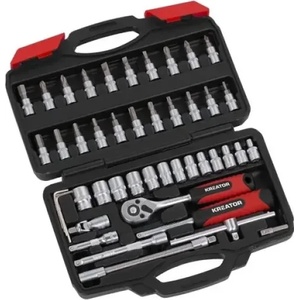 Kreator Комплект тресчотка с накрайници Kreator KRT500117/ 46 части (KRT500117)