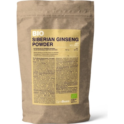 GymBeam BIO prášek ze sibiřského ženšenu 100 g