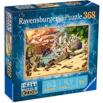 Ravensburger Пъзел-загадка Ravensburger от 368 части - Пиратско приключение (12954)