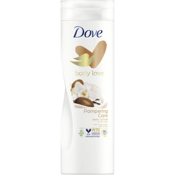 Dove Purely Pampering Shea Butter подхранващ лосион за тяло масло от шеа и ванилия 400ml